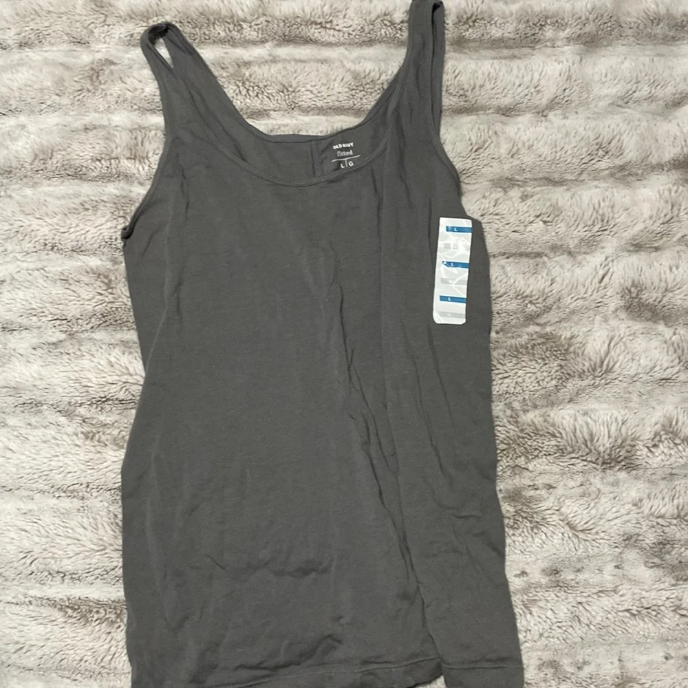 Old Navy Gray Tank - Picture 1 of 2